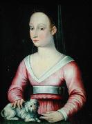unknow artist Portrait of Agnes Sorel oil painting reproduction